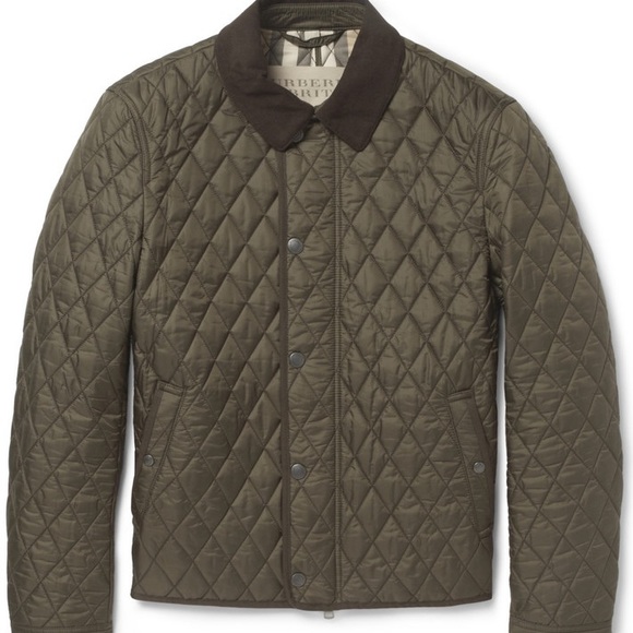 burberry jacket mens brown